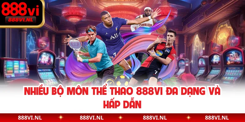 Nhiều bộ môn thể thao 888VI đa dạng và hấp dẫn